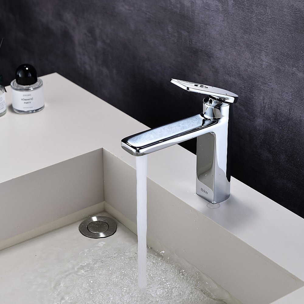 Смеситель для раковины Black&white Gravity GF-7103-С хром купить в интернет-магазине сантехники Sanbest