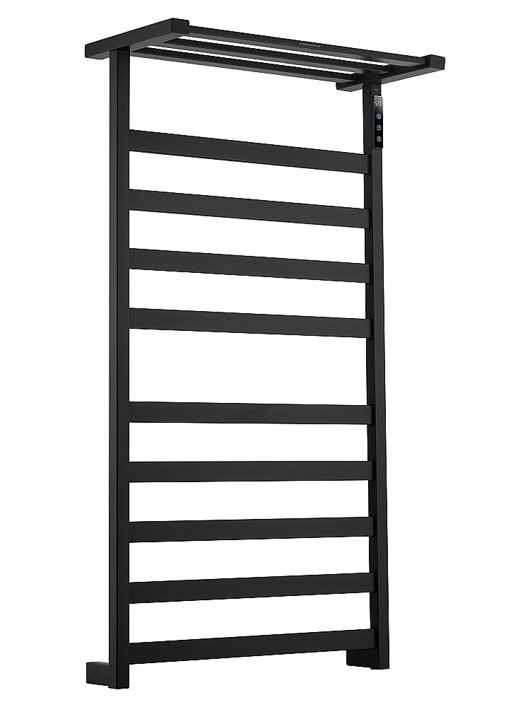 Полотенцесушитель электрический WONZON & WOGHAND FRANKFURT WW-A1029-MB черный матовый купить в интернет-магазине сантехники Sanbest