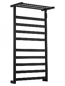 Полотенцесушитель электрический WONZON & WOGHAND FRANKFURT WW-A1029-MB черный матовый купить в интернет-магазине сантехники Sanbest