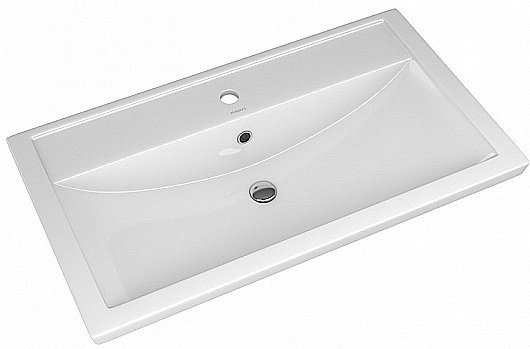 Тумба с раковиной Mixline Бруклин 80 543950 бетон для ванной в интернет-магазине Sanbest