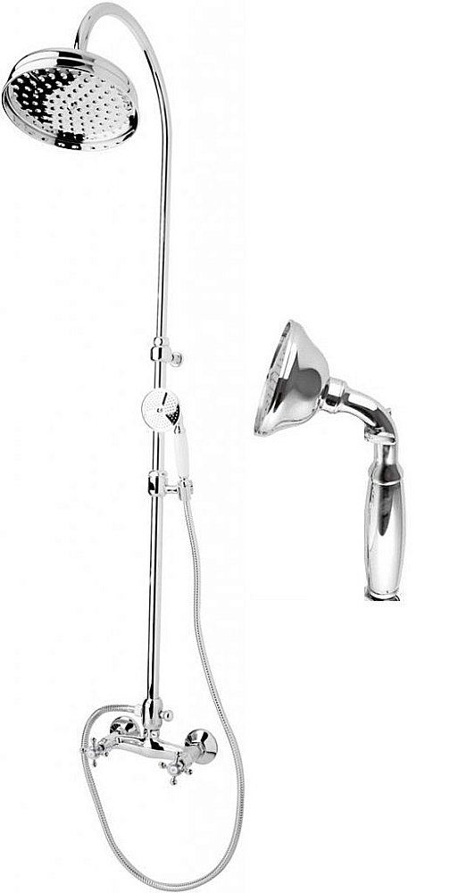 Душевая система Cezares GOLF-CD-01 хром/ручки хром купить в интернет-магазине сантехники Sanbest