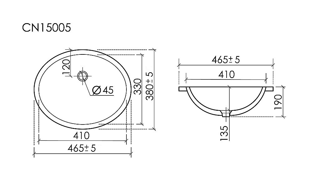 Раковина Ceramica Nova Era CN15005 белая купить в интернет-магазине Sanbest