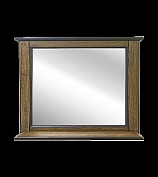 Зеркало Misty Винтаж 100x80 дуб в ванную от интернет-магазине сантехники Sanbest