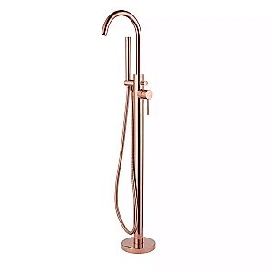 Смеситель для ванны ABBER Wasser Kreis AF8115RGN розовое золото купить в интернет-магазине сантехники Sanbest