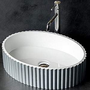 Раковина Armadi Art Canale 50 878-S серебро купить в интернет-магазине Sanbest