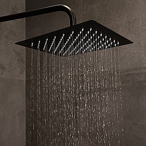 Душевая система WasserKRAFT Abens 2000 A27701 черная купить в интернет-магазине сантехники Sanbest