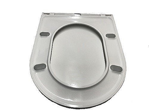 Унитаз подвесной Ceramalux 2197 белый, безободковый, с крышкой микролифт купить в интернет-магазине Sanbest