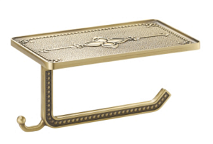 Держатель для туалетной бумаги Bronze de Luxe Royal R25017 бронза купить в интернет-магазине сантехники Sanbest