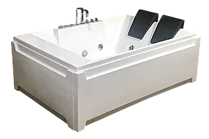 Акриловая ванна Royal Bath Triumph De Luxe RB665100DL 180x120 белая с гидромассажем купить в интернет-магазине Sanbest