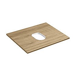 Столешница Акватон Либерти 60 1A280903LYC70 дуб эльвезия для ванной в интернет-магазине сантехники Sanbest