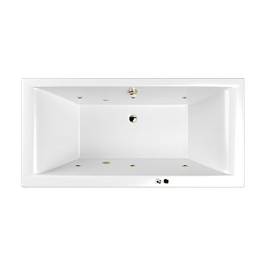 Ванна с гидромассажем WhiteCross SAVIA DUO SOFT 170x80 белая/бронза купить в интернет-магазине Sanbest