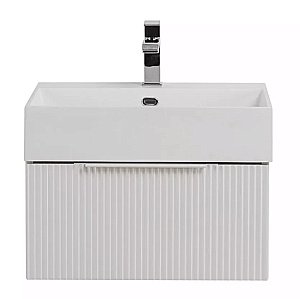 Тумба с раковиной Cezares Premium Plisse 51х45 Bianco opaco для ванной в интернет-магазине Sanbest