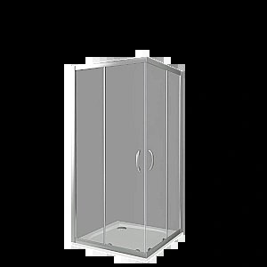Душевой уголок Good Door INFINITY CR-120-90-C-CH стекло прозрачное/профиль хром купить в интернет-магазине Sanbest