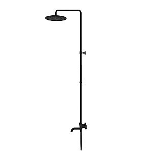 Душевая система WhiteCross Y Y1234BL черная матовая купить в интернет-магазине сантехники Sanbest