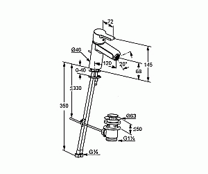 Смеситель для биде Kludi O-cean 384300575 купить в интернет-магазине сантехники Sanbest
