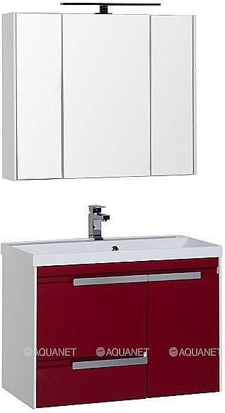 Тумба с раковиной Aquanet Тиволи 90 для ванной в интернет-магазине Sanbest