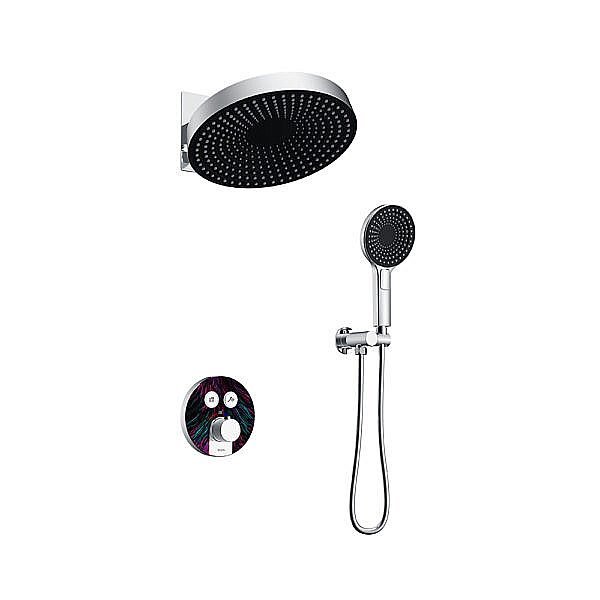 Душевая система Black&white Gravity GH-9401-MC хром купить в интернет-магазине сантехники Sanbest