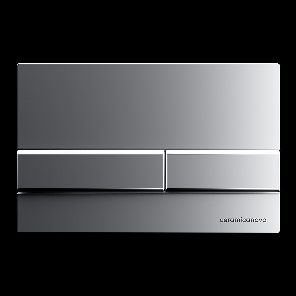 Унитаз подвесной Ceramica Nova Metropol CN4002_1002M_1000 безободковый, с крышкой микролифт, с инсталляцией и кнопкой матовый хром купить в интернет-магазине Sanbest