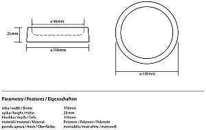 Мыльница Bemeta Gamma 145708324 белая купить в интернет-магазине сантехники Sanbest
