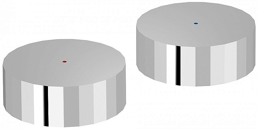 Cмеситель для раковины встраиваемый Jacob Delafon GRANDS BOULEVARDS двухвентильный, хром купить в интернет-магазине сантехники Sanbest