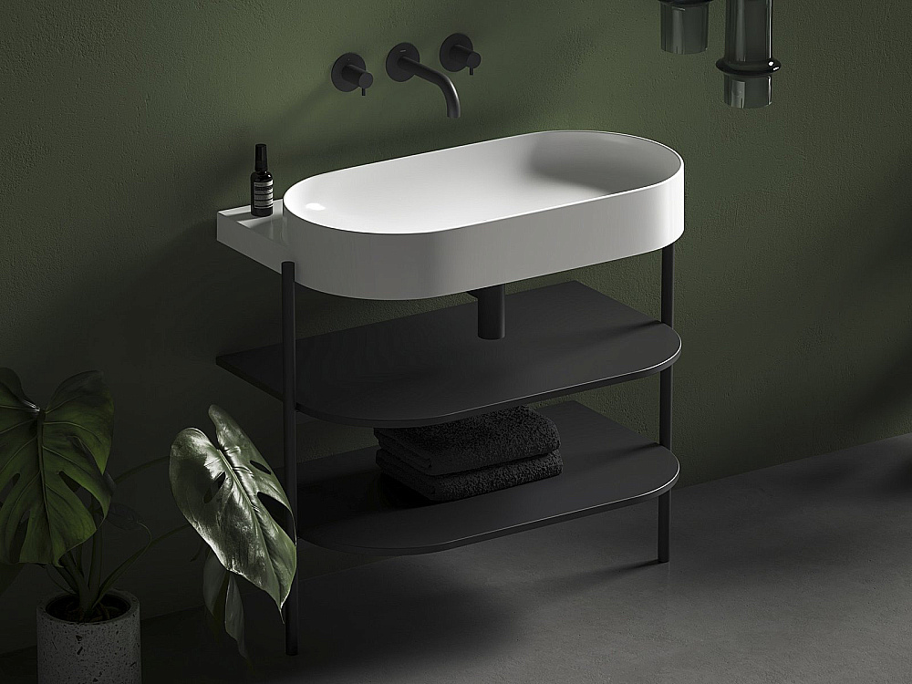 Раковина Ravak Yard 800 XJX0E080000 белый матовый купить в интернет-магазине Sanbest