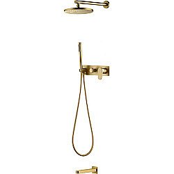 Душевая система Boheme Spectre 454-2-BR бронза купить в интернет-магазине сантехники Sanbest