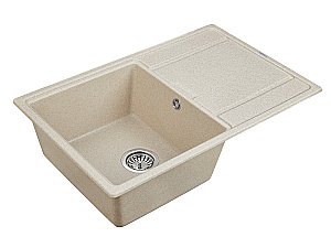 Мойка кухонная Paulmark Flugen PM217850-BE Бежевая купить в интернет-магазине сантехники Sanbest