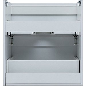 Тумба с раковиной Aquanet Джейн 60 313284 белая матовая для ванной в интернет-магазине Sanbest