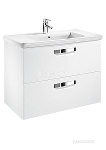Тумба с раковиной Roca The Gap Original ZRU9302734 60 белый для ванной в интернет-магазине Sanbest
