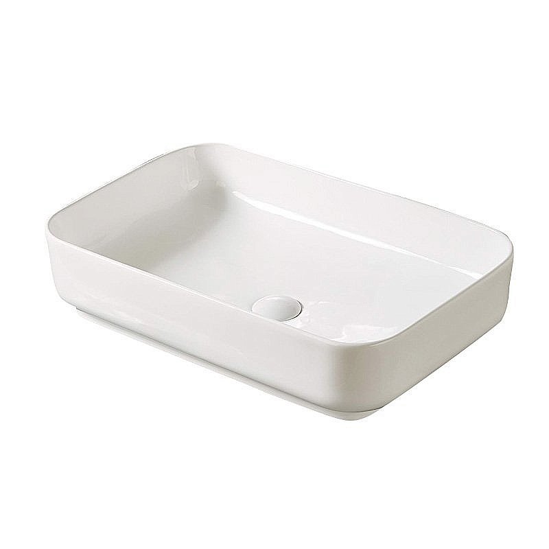 Раковина накладная SantiLine 61 SL-1090 белая купить в интернет-магазине Sanbest