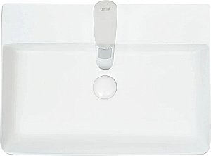 Раковина накладная WeltWasser WW ELBACH 2173 MW 60 белая матовая купить в интернет-магазине Sanbest