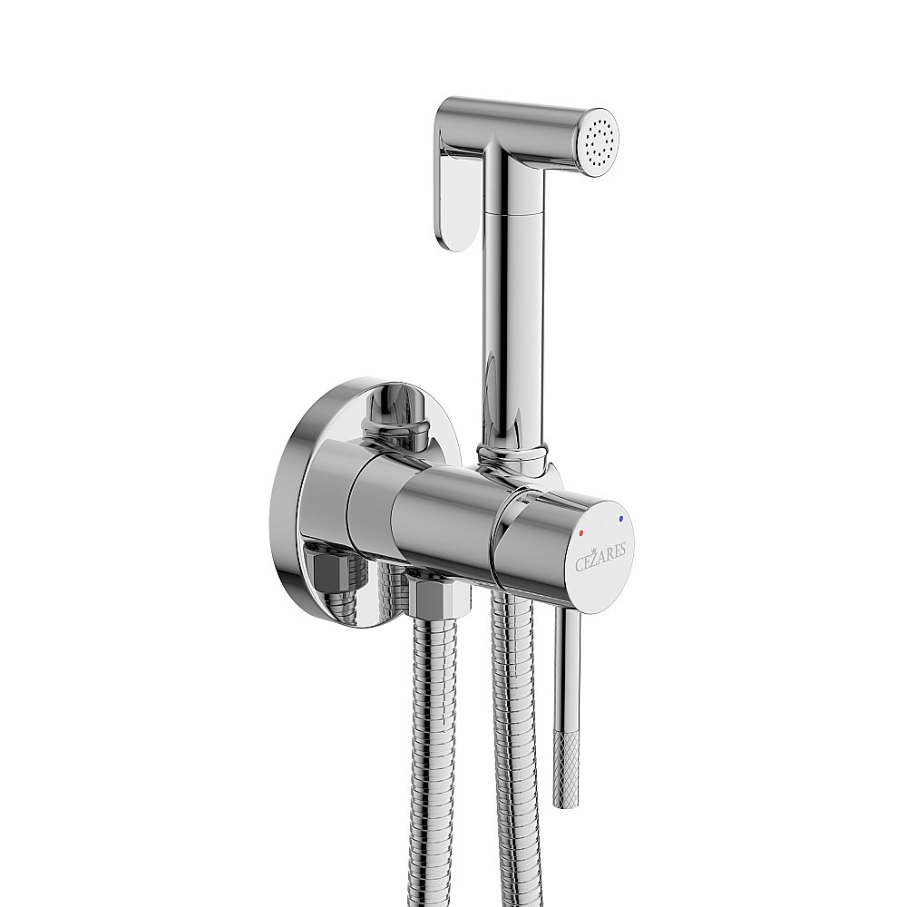 Гигиенический душ со смесителем Cezares RELAX-DIF-01 хром купить в интернет-магазине сантехники Sanbest