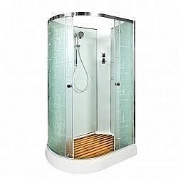 Душевая кабина Deto ЕМ1512 N правая купить в интернет-магазине сантехники Sanbest