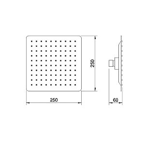Душевая система Berges VENTAS 2S 73001 хром купить в интернет-магазине сантехники Sanbest