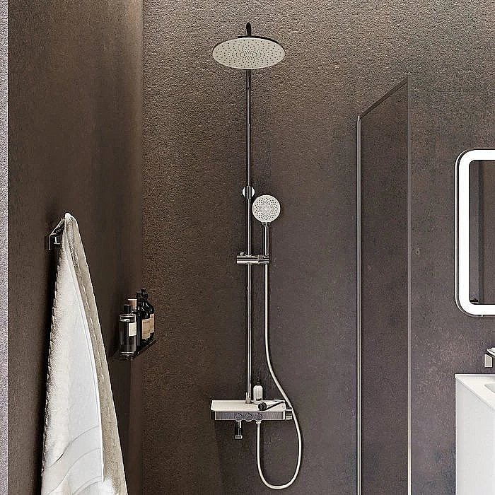 Душевая система IDDIS Shelfy SHESBBTi06 купить в интернет-магазине сантехники Sanbest