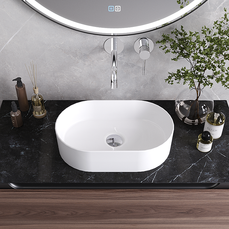 Раковина Cezares 46 CZR-6576 белая купить в интернет-магазине Sanbest