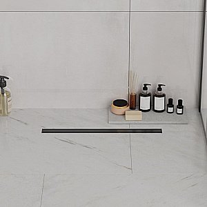 Душевой лоток PAINI Slim Line CH800SLC 80 черный матовый купить в интернет-магазине Sanbest