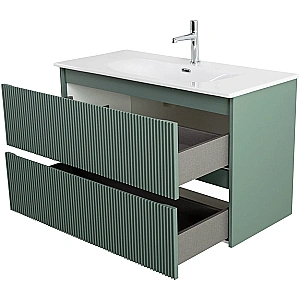 Тумба с раковиной BelBagno UNO-MINI 90 еловая матовая для ванной в интернет-магазине Sanbest