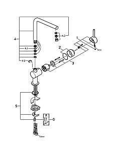 Смеситель для кухни Grohe Minta 31375000 хром купить в интернет-магазине сантехники Sanbest