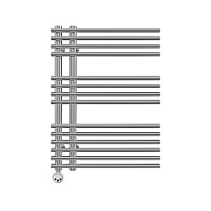 Полотенцесушитель электрический Terminus Астра П14 500x696 левый/правый купить в интернет-магазине сантехники Sanbest