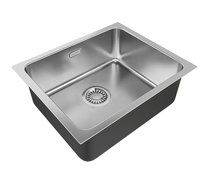 Мойка кухонная Paulmark Vista 54 UNI  PM305444-BS купить в интернет-магазине сантехники Sanbest