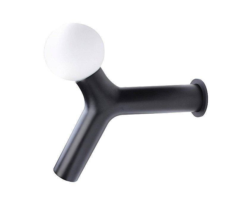 Верхний душ Bronze de Luxe LIBERTY 501B-L черный матовый купить в интернет-магазине сантехники Sanbest