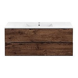 Тумба с раковиной Vincea Mia 1200 R.Wood для ванной в интернет-магазине Sanbest