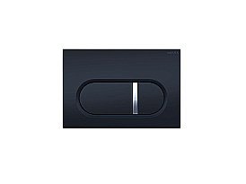 Кнопка для инсталляции Aquatek KDI-0000045 черная матовая (клавиши прямоугольные) купить в интернет-магазине сантехники Sanbest