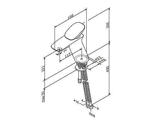 Смеситель для раковины AM.PM Spirit V2.0 F70A02100 купить в интернет-магазине сантехники Sanbest