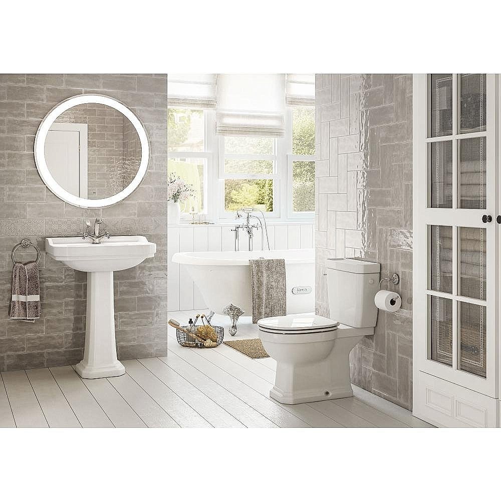 Унитаз напольный Roca Carmen 3420A7000 безободковый, с бачком купить в интернет-магазине Sanbest