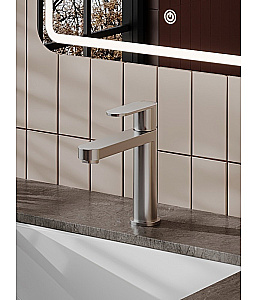 Cмеситель для раковины Agger Sweet A2702122 сатин матовый купить в интернет-магазине сантехники Sanbest