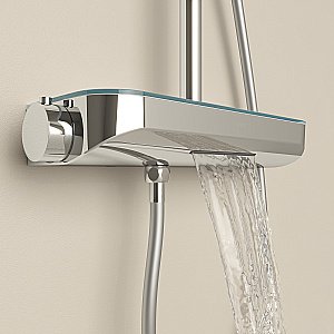 Душевая система Sancos Teo SC11002CH хром купить в интернет-магазине сантехники Sanbest