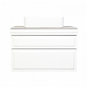 Тумба с раковиной Orange Modi 75 Modi-75TU+RA белая для ванной в интернет-магазине Sanbest