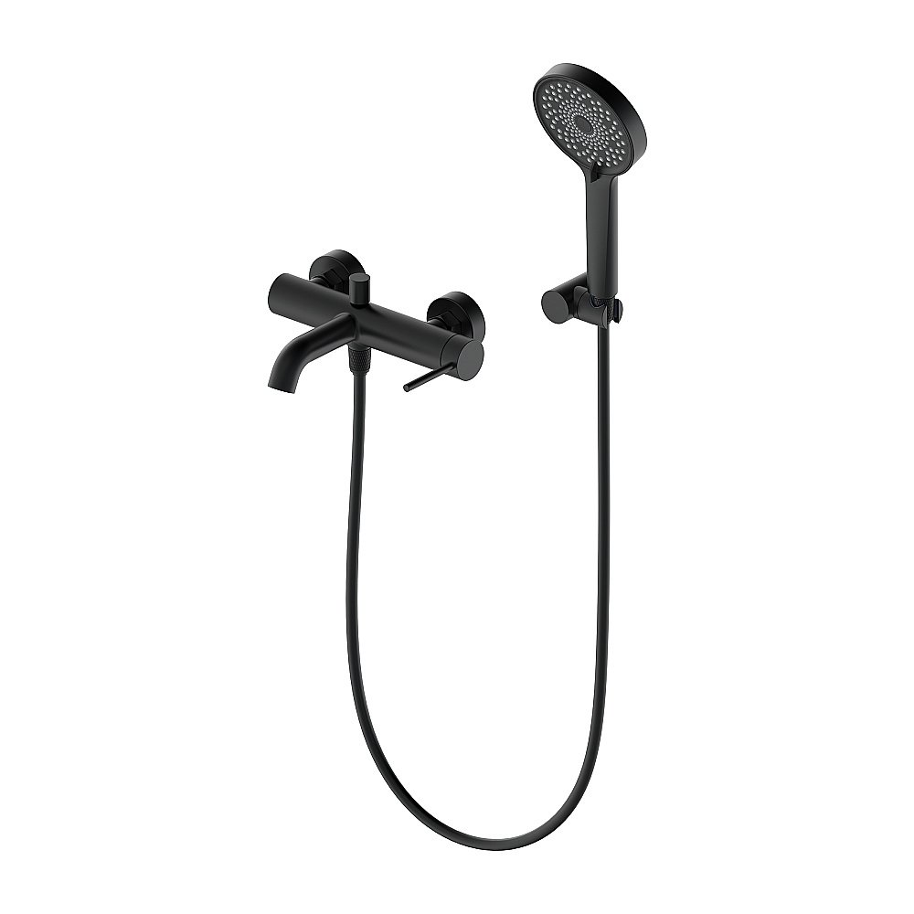 Смеитель для ванны Oliveeka Y OL-639017-MB черный матовый купить в интернет-магазине сантехники Sanbest